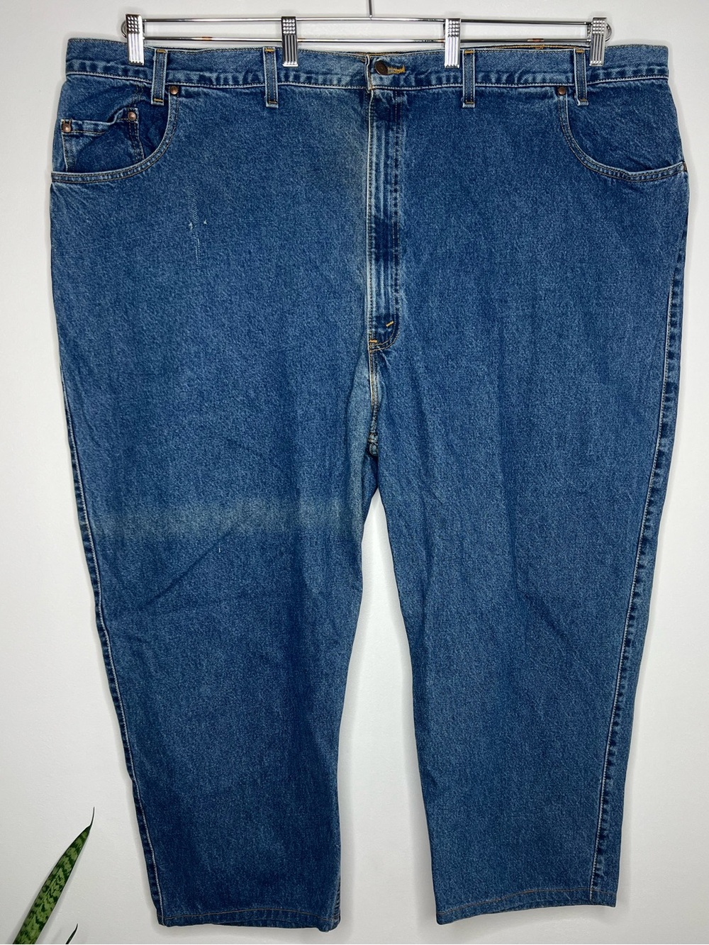 Vintage Levi's 545 Loose Fit Jeans 1997 Made in USA Men's 53x25.5 Workwear Denim